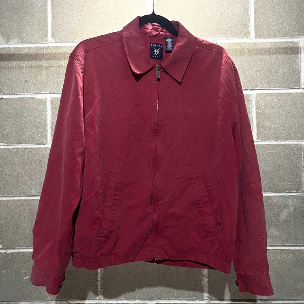 SOLD: Vintage Oxford Golf Bomber Jacket